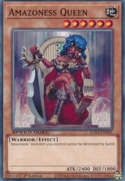 Amazoness Queen (V.1 - Common)⁣ - Speed Duel GX: Duelists of Shadows⁣ (Common)⁣ [D01]