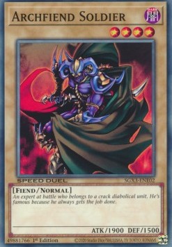 Archfiend Soldier⁣ - Speed Duel GX: Duelists of Shadows⁣ (Common)⁣ [E02]
