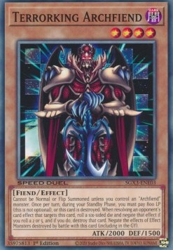 Terrorking Archfiend⁣ - Speed Duel GX: Duelists of Shadows⁣ (Common)⁣ [E03]