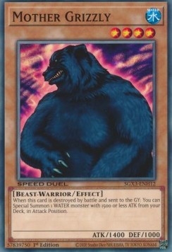 Mother Grizzly - Speed Duel GX: Duelists of Shadows (Common) [SGX3-H12]