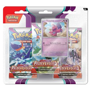 Paldea Evolved: Tinkatink 3-Pack Blister⁣ - Paldea Evolved