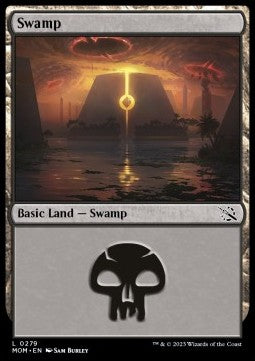 Swamp - March of the Machine (Land) [MOM-279]