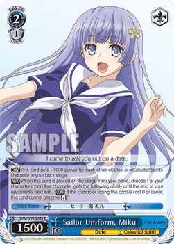 Sailor Uniform, Miku - Date A Live Vol.2 (Common) [DAL/W99-E095]