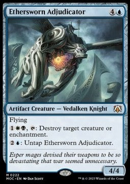 Ethersworn Adjudicator - Commander: March of the Machine (Mythic) [MOC-222]