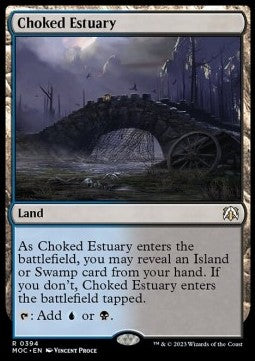 Choked Estuary - Commander: March of the Machine (Rare) [MOC-394]