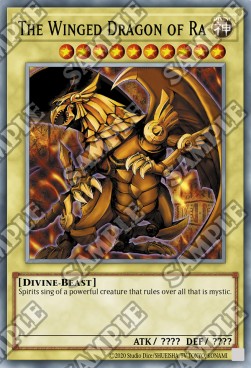 The Winged Dragon of Ra (V.1 - Ultra Rare)⁣ - Legendary Collection: 25th Anniversary Edition⁣ (Ultra Rare)⁣ [LC01-003]