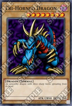 Tri-Horned Dragon - Legend of Blue Eyes White Dragon (25th Anniversary Edition) (Secret Rare) [LOB-25TH-000]