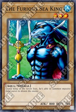 The Furious Sea King⁣ - Legend of Blue Eyes White Dragon (25th Anniversary Edition)⁣ (Common)⁣ [033]