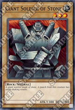 Giant Soldier of Stone⁣ - Legend of Blue Eyes White Dragon (25th Anniversary Edition)⁣ (Rare)⁣ [068]