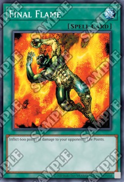 Final Flame - Legend of Blue Eyes White Dragon (25th Anniversary Edition) (Rare) [LOB-25TH-100]