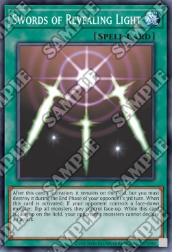 Swords of Revealing Light - Legend of Blue Eyes White Dragon (25th Anniversary Edition) (Super Rare) [LOB-25TH-101]
