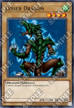 Lesser Dragon⁣ - Legend of Blue Eyes White Dragon (25th Anniversary Edition)⁣ (Common)⁣ [113]