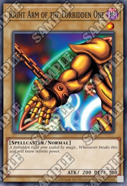 Right Arm of the Forbidden One⁣ - Legend of Blue Eyes White Dragon (25th Anniversary Edition)⁣ (Ultra Rare)⁣ [122]