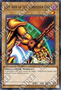 Left Arm of the Forbidden One - Legend of Blue Eyes White Dragon (25th Anniversary Edition) (Ultra Rare) [LOB-25TH-123]