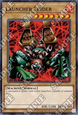 Launcher Spider - Metal Raiders (25th Anniversary Edition) (Common) [MRD-25TH-095]