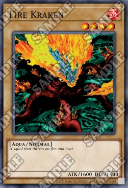 Fire Kraken⁣ - Spell Ruler (25th Anniversary Edition)⁣ (Common)⁣ [014]