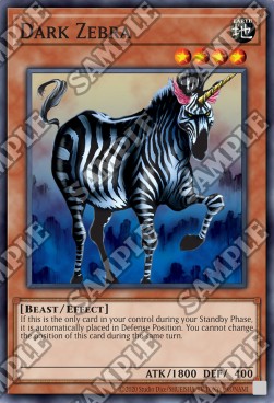 Dark Zebra⁣ - Spell Ruler (25th Anniversary Edition)⁣ (Common)⁣ [084]