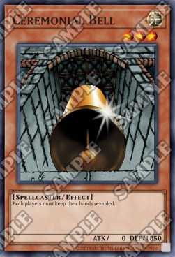 Ceremonial Bell - Spell Ruler (25th Anniversary Edition) (Common) [SRL-25TH-092]
