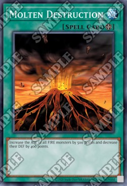 Molten Destruction⁣ - Spell Ruler (25th Anniversary Edition)⁣ (Common)⁣ [098]