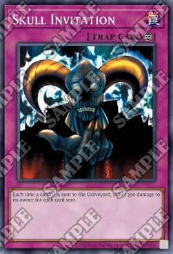 Skull Invitation⁣ - Pharaoh’s Servant (25th Anniversary Edition)⁣ (Rare)⁣ [056]