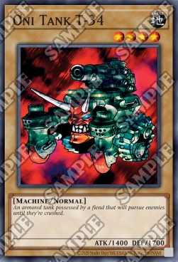 Oni Tank T-34⁣ - Pharaoh’s Servant (25th Anniversary Edition)⁣ (Common)⁣ [059]