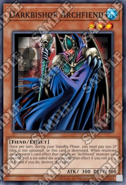 Darkbishop Archfiend⁣ - Dark Crisis (25th Anniversary Edition)⁣ (Rare)⁣ [069]