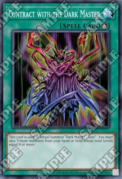 Contract with the Dark Master⁣ - Dark Crisis (25th Anniversary Edition)⁣ (Common)⁣ [087]