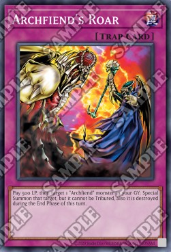 Archfiend's Roar⁣ - Dark Crisis (25th Anniversary Edition)⁣ (Common)⁣ [099]