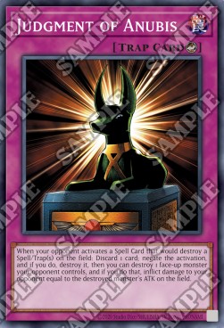 Judgment of Anubis⁣ - Dark Crisis (25th Anniversary Edition)⁣ (Secret Rare)⁣ [105]