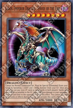 Chaos Emperor Dragon - Envoy of the End⁣ - Invasion of Chaos (25th Anniversary Edition)⁣ (Secret Rare)⁣ [000]