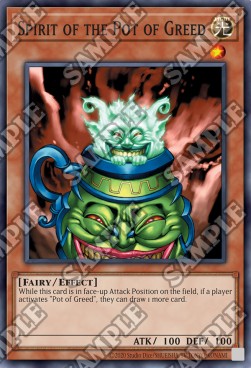 Spirit of the Pot of Greed⁣ - Invasion of Chaos (25th Anniversary Edition)⁣ (Common)⁣ [009]