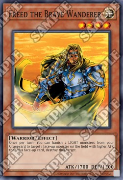Freed the Brave Wanderer - Invasion of Chaos (25th Anniversary Edition) (Super Rare) [IOC-25TH-014]