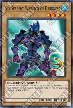 Sea Serpent Warrior of Darkness⁣ - Invasion of Chaos (25th Anniversary Edition)⁣ (Common)⁣ [059]
