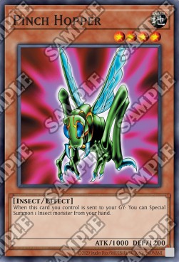 Pinch Hopper⁣ - Invasion of Chaos (25th Anniversary Edition)⁣ (Common)⁣ [078]