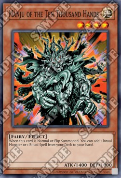 Manju of the Ten Thousand Hands⁣ - Invasion of Chaos (25th Anniversary Edition)⁣ (Common)⁣ [088]