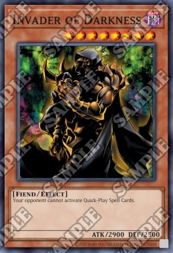 Invader of Darkness⁣ - Invasion of Chaos (25th Anniversary Edition)⁣ (Secret Rare)⁣ [111]
