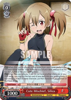 Cute Mischief, Silica (SAO/S100) (V.1 - Uncommon) - Animation Sword Art Online 10th Anniversary (Uncommon) [SAO/S100-063]