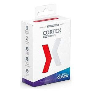 100 Ultimate Guard Cortex Sleeves (Red)
