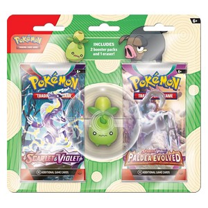 Back to School 2023 Smoliv Eraser 2-Pack Blister⁣ - Scarlet & Violet Products