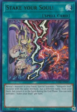 Stake your Soul! (V.1 - Ultra Rare)⁣ - Wild Survivors⁣ (Ultra Rare)⁣ [023]