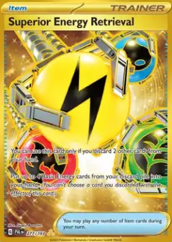 Superior Energy Retrieval - Paldea Evolved (Secret Rare) [PAL-277]