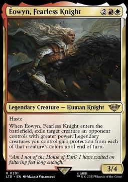 Éowyn, Fearless Knight - The Lord of the Rings: Tales of Middle-earth (Rare) [LTR-201]