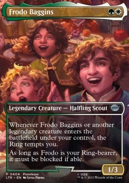 Frodo Baggins (V.2) - The Lord of the Rings: Tales of Middle-earth: Extras (Uncommon) [XLTR-404]