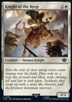 Knight of the Keep - The Lord of the Rings: Tales of Middle-earth: Extras (Common) [XLTR-291]