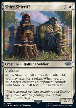 Shire Shirriff - The Lord of the Rings: Tales of Middle-earth (Uncommon) [LTR-30]