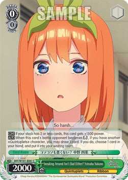 Sneaking Around Isn't Bad Either? Yotsuba Nakano (V.1 - Common)