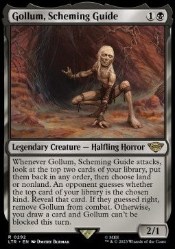 Gollum, Scheming Guide (V.1) - The Lord of the Rings: Tales of Middle-earth: Extras (Rare) [XLTR-292]