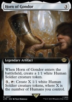Horn of Gondor - The Lord of the Rings: Tales of Middle-earth: Extras (Rare) [XLTR-377]