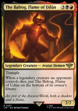 The Balrog, Flame of Udûn (V.1) - The Lord of the Rings: Tales of Middle-earth: Extras (Rare) [XLTR-297]