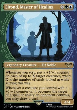 Elrond, Master of Healing (V.1) - The Lord of the Rings: Tales of Middle-earth: Extras (Rare) [XLTR-318]